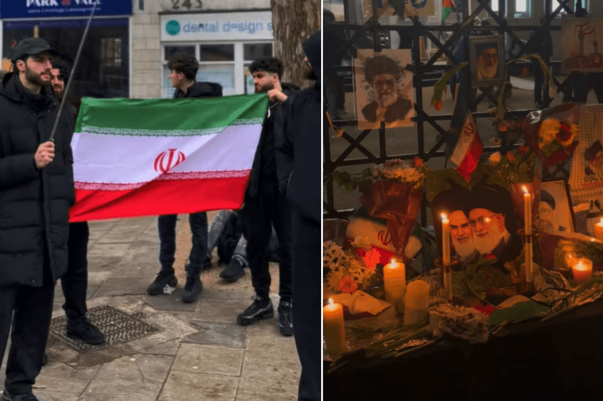 Mosques across UK hold tearful vigils for dead Ayatollah who 'had British blood on his hands'