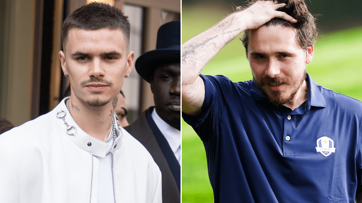 Romeo Beckham puts family feud aside as he joins parents with olive branch to brother Brooklyn despite row