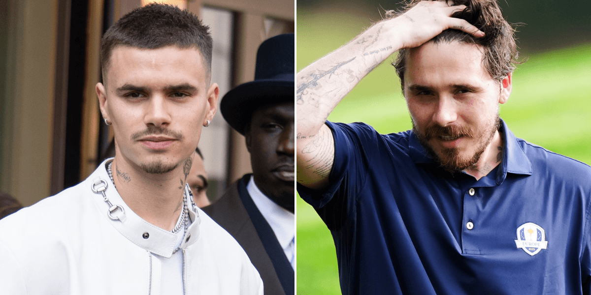 Romeo Beckham puts family feud aside as he joins parents with olive branch to brother Brooklyn despite row Romeo Beckham puts family feud aside as he joins parents with olive branch to brother Brooklyn despite row