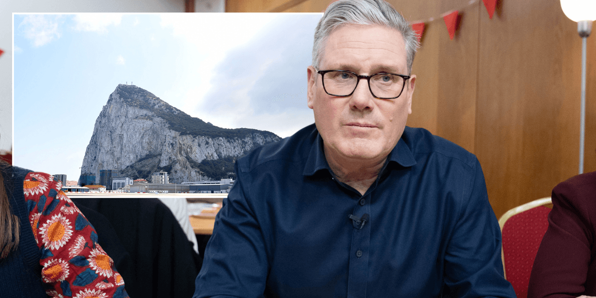 Keir Starmer over the barrel on Gibraltar as bombshell report blows lid on EU 'surrender' clauses in treaty thumbnail