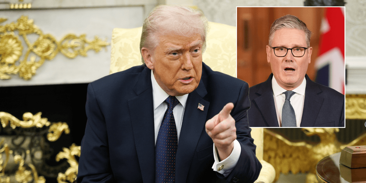 Donald Trump 'calls Keir Starmer a loser who has no future' as US President fumes over British inaction thumbnail