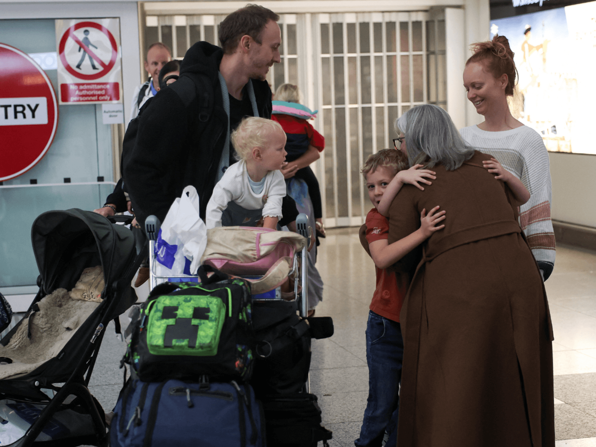 First UK evacuation flight from Middle East lands at Stansted after 24-hour delay