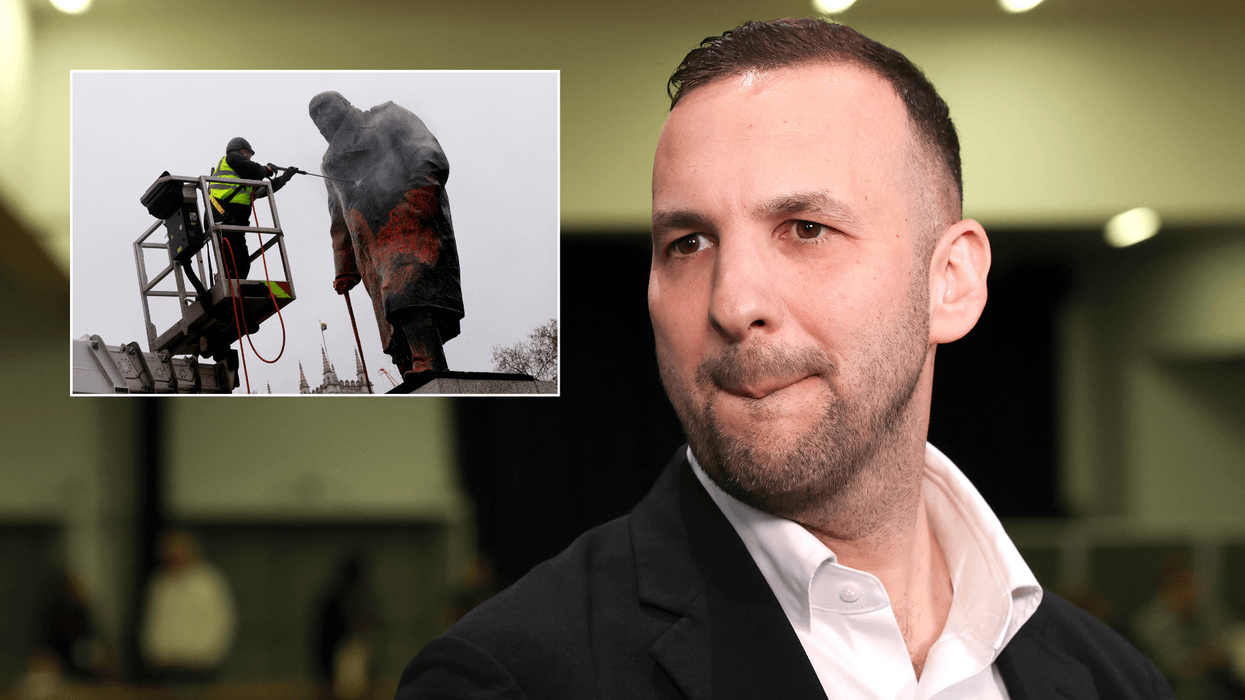 Zack Polanski refuses to condemn 'appalling desecration' of Winston Churchill statue