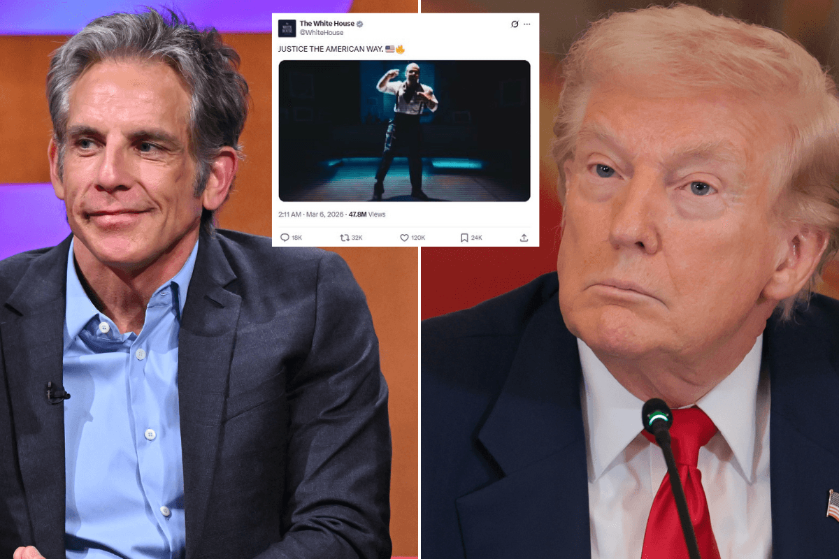 Ben Stiller fumes 'war is not a movie' as he issues furious reaction to film clip used in White House's Iran conflict video