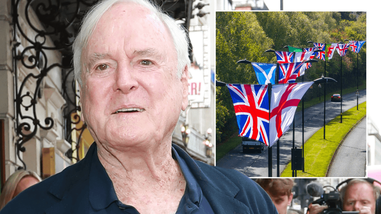 John Cleese rages at Labour government after Union Jack dubbed 'tool of hate' in leaked doc: 'Worst to EVER run the country!'