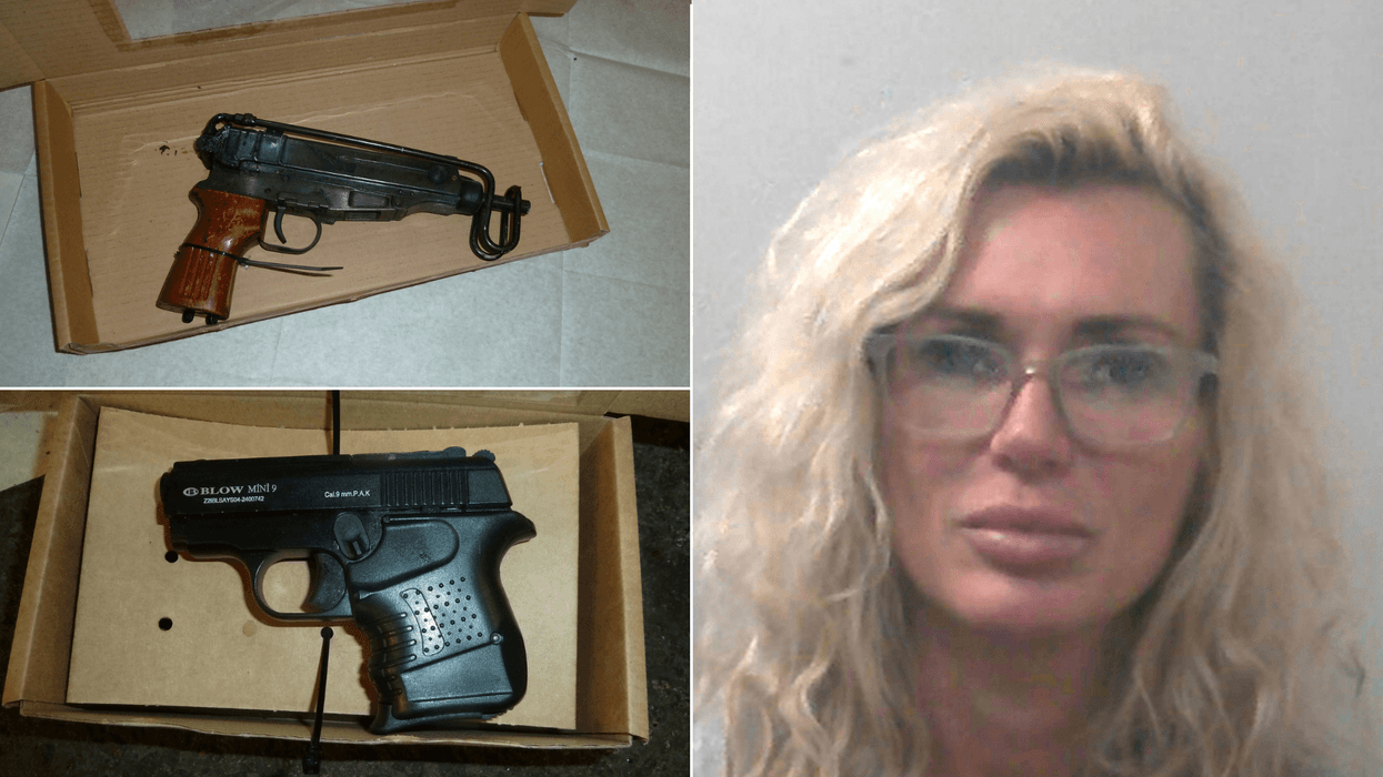 Woman jailed for smuggling machine guns and £500,000 worth of heroin into Britain