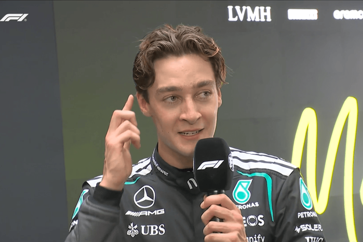 George Russell explains 'suspicion' immediately after winning Australian Grand Prix