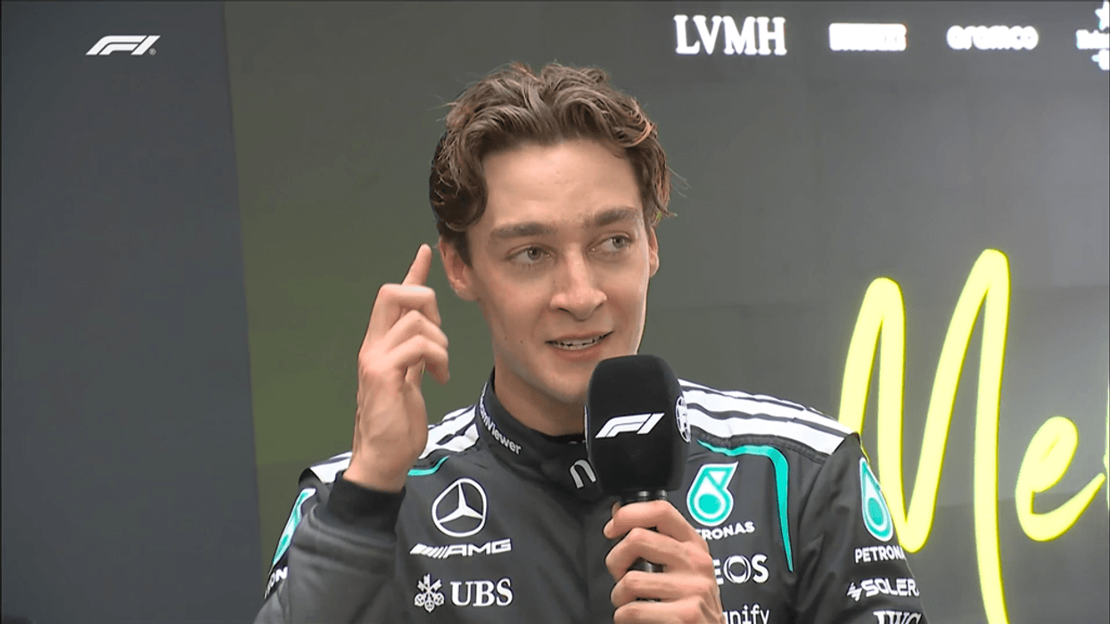 George Russell explains 'suspicion' immediately after winning Australian Grand Prix