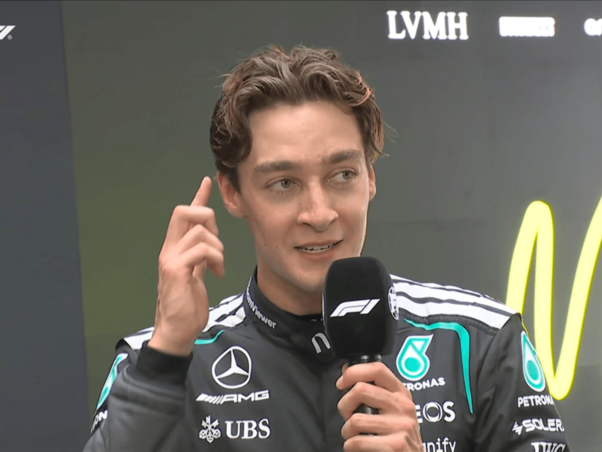 George Russell explains 'suspicion' immediately after winning Australian Grand Prix