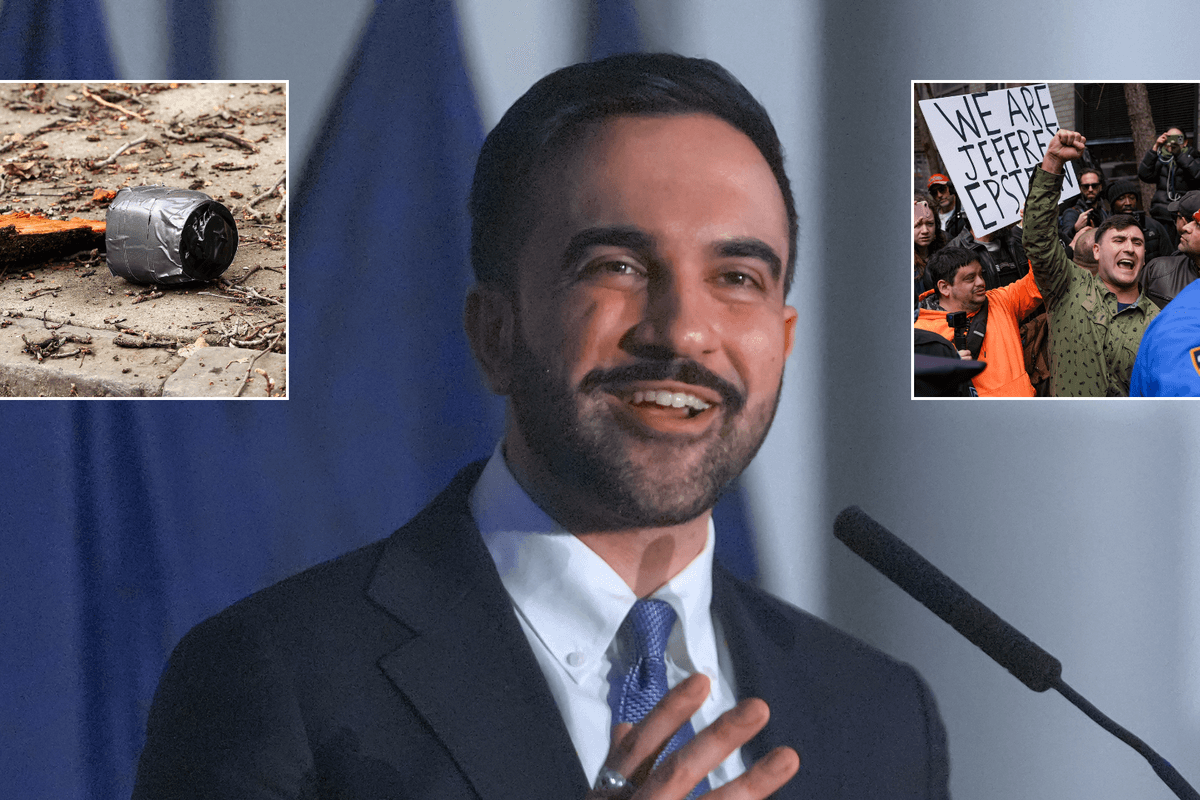 Two arrested after suspicious devices found outside Muslim New York Mayor's house