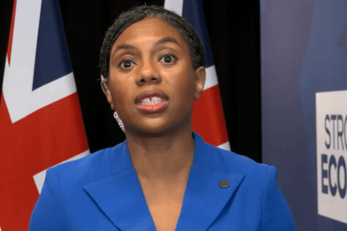 Kemi Badenoch tells GB News Keir Starmer is 'held hostage by left-wing backbenchers' in furious takedown