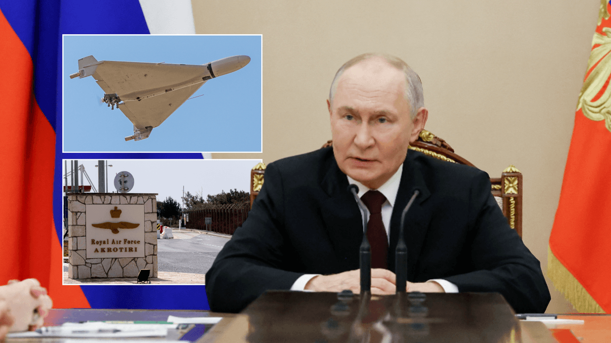 Russian technology discovered inside drone that targeted RAF base