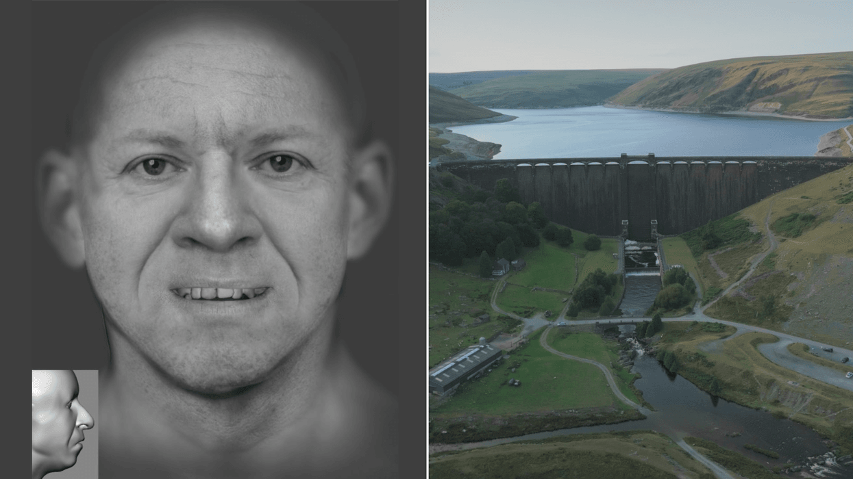 Scientists reveal face of mystery man found dead in reservoir - with tech used to recreate King Richard III