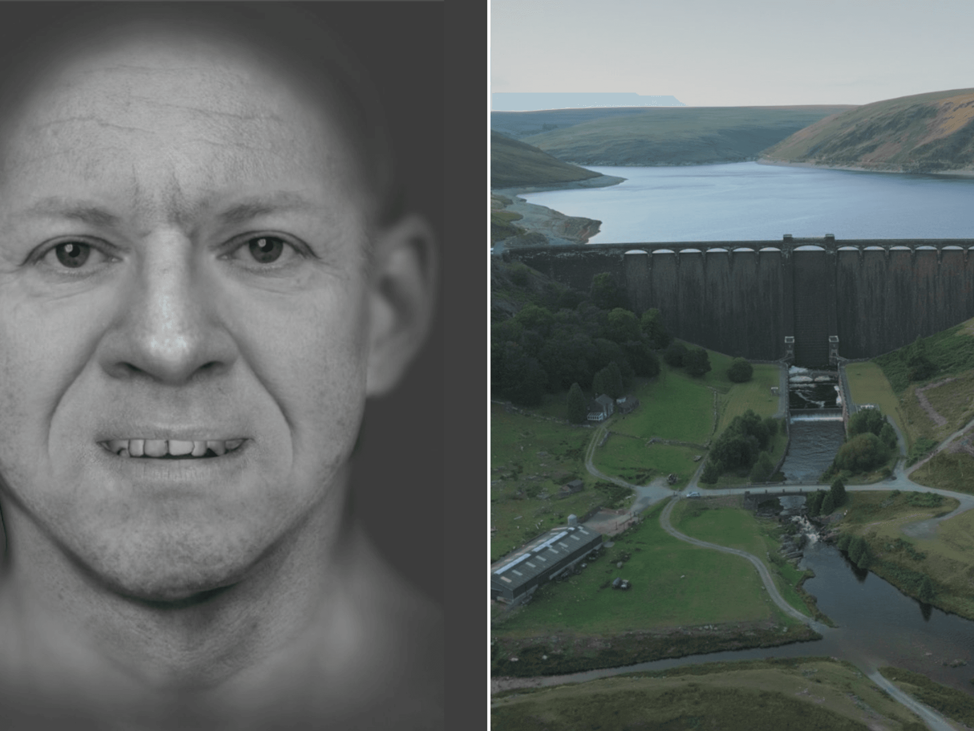 Scientists reveal face of mystery man found dead in reservoir - with tech used to recreate King R...