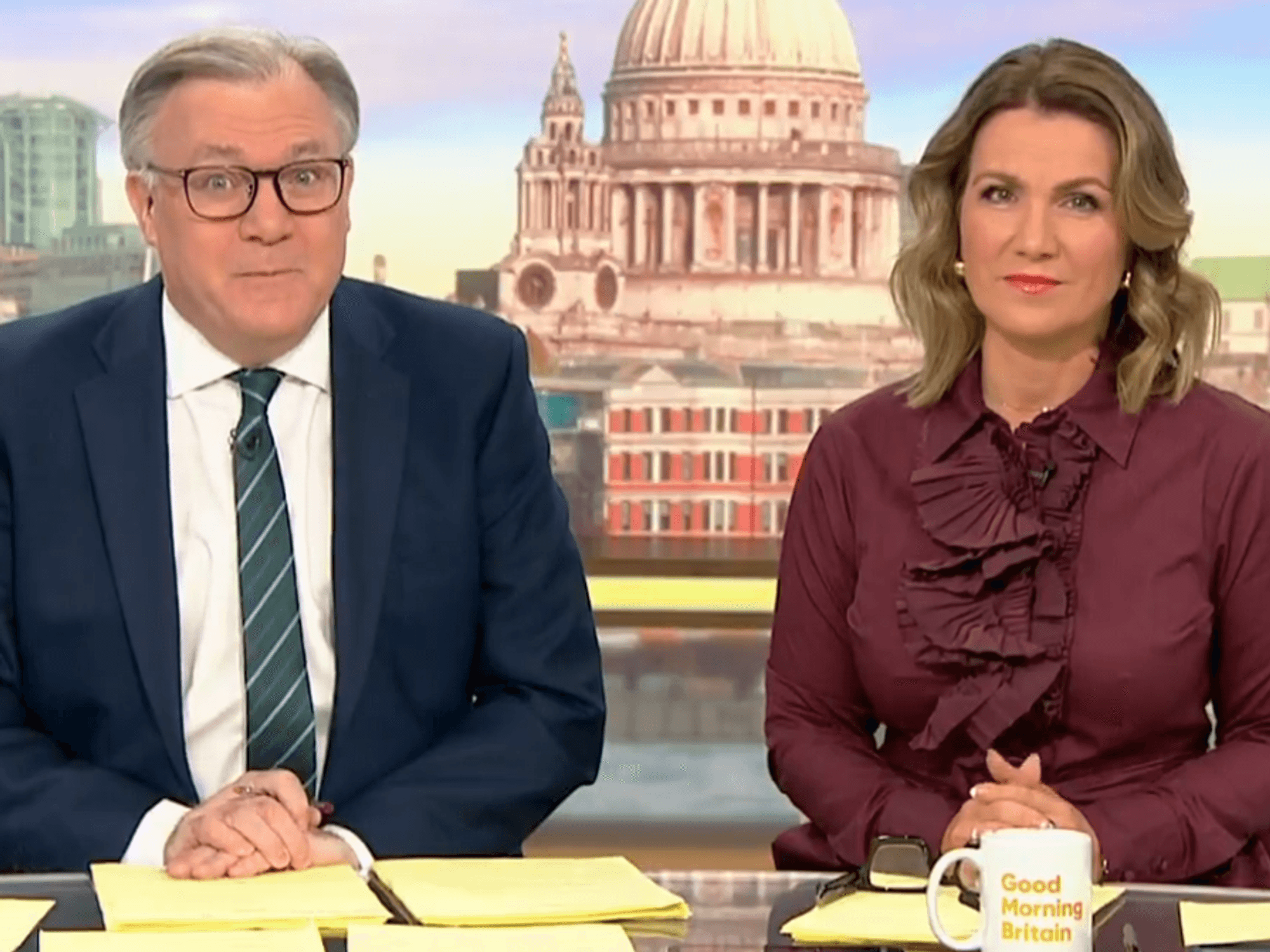 ITV Good Morning Britain forced off air as emergency evacuation abruptly halts Susanna Reid and E...