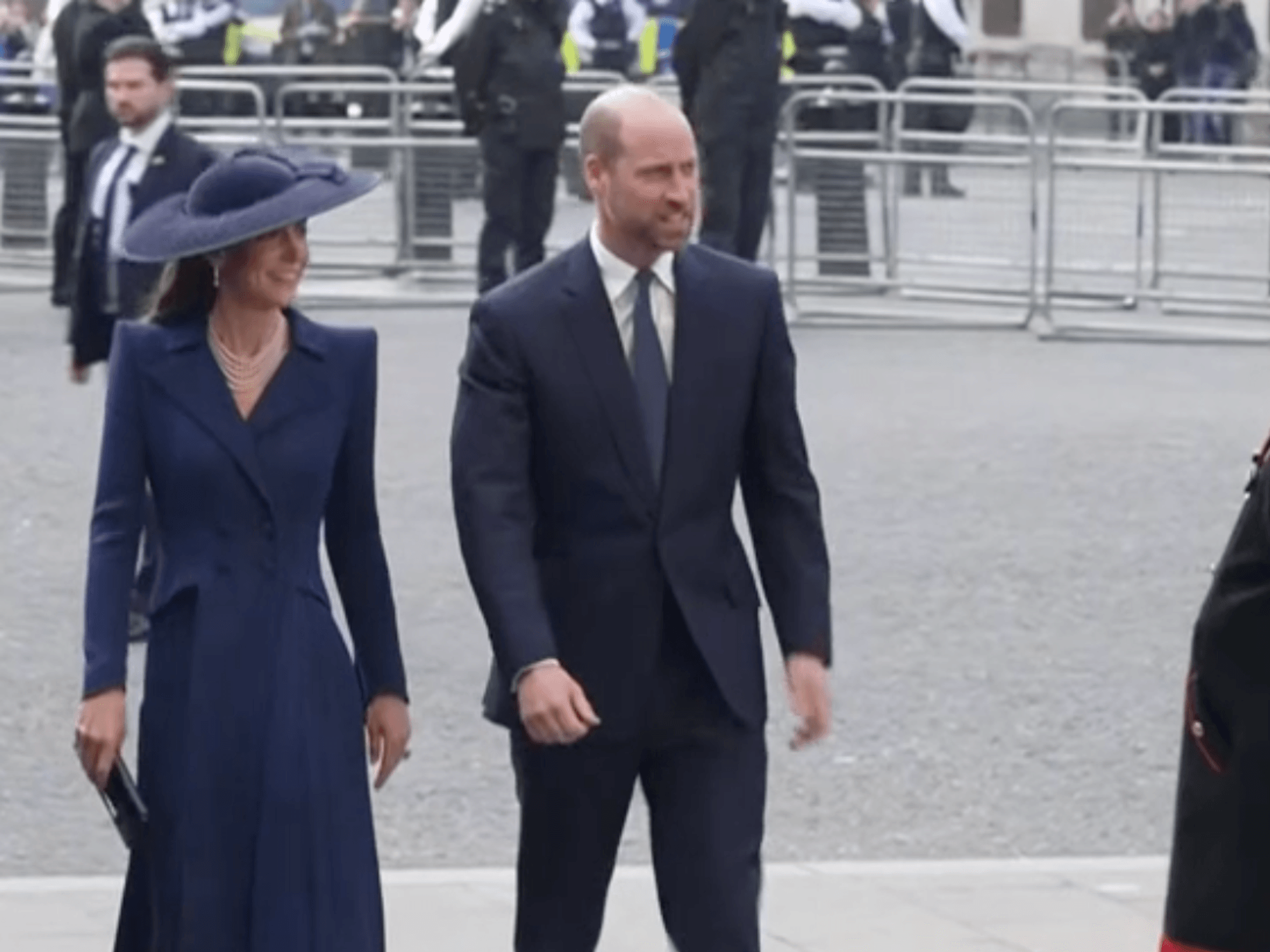 Royal Family arrive at Commonwealth Day service as William and Catherine support King Charles