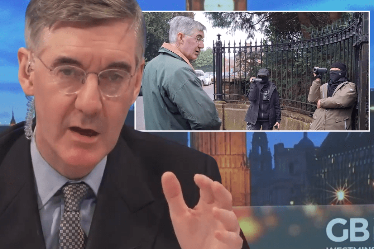 Jacob Rees-Mogg hits out on GB News after run-in with ‘cowardly’ masked protesters outside home