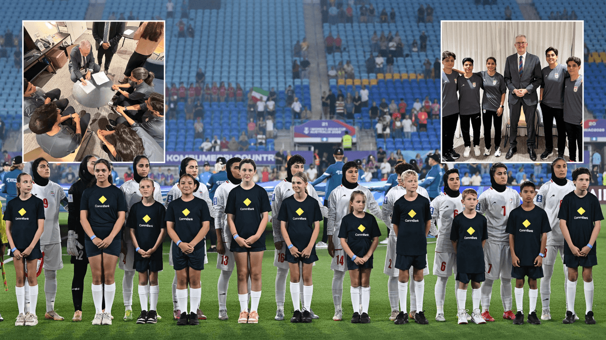 Defiant Iranian women's footballers granted asylum in Australia after Donald Trump's plea