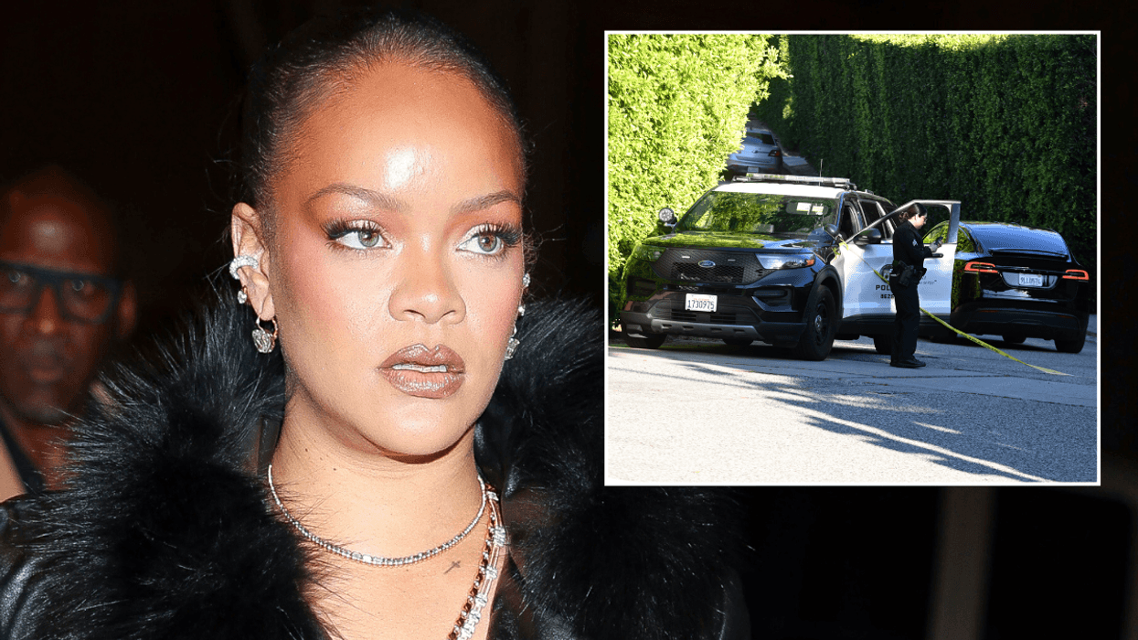 Rihanna leaves Los Angeles on private jet after woman who allegedly shot at singer's house is charged