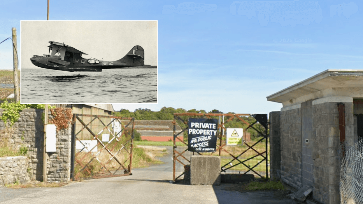 Secret World War Two aircraft site faces demolition over 'safety risk'