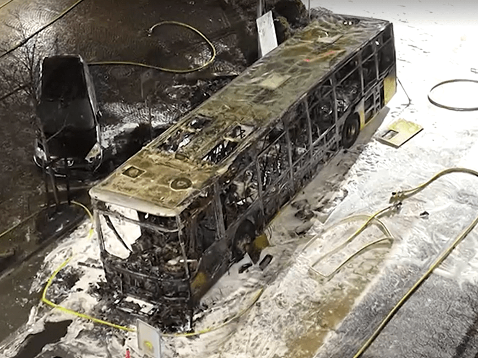 At least six dead and five injured after arsonist 'sets himself on fire' inside bus in Switzerland