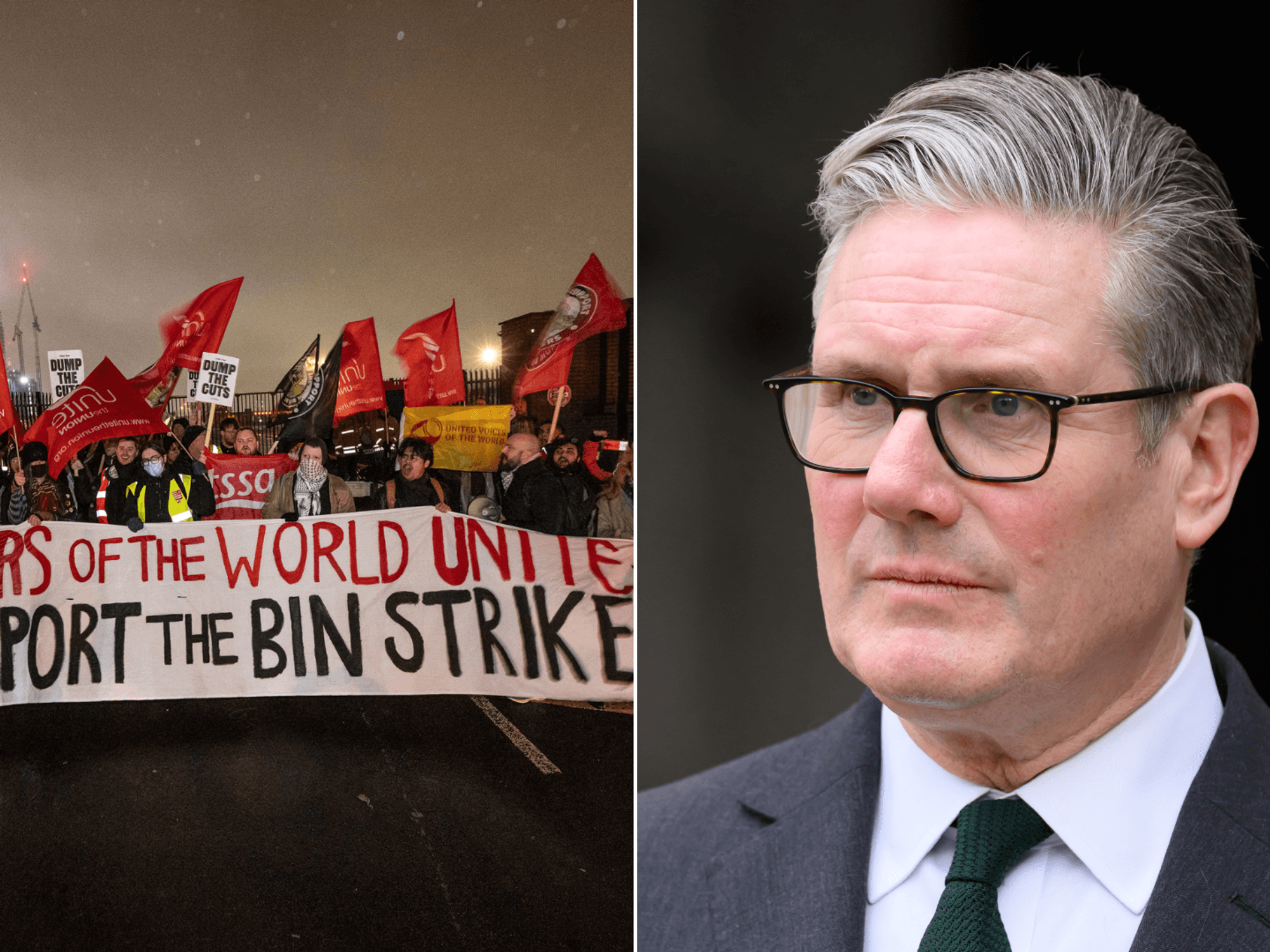 Labour's top union donor nearly HALVES funding to Keir Starmer's 'incompetent' party