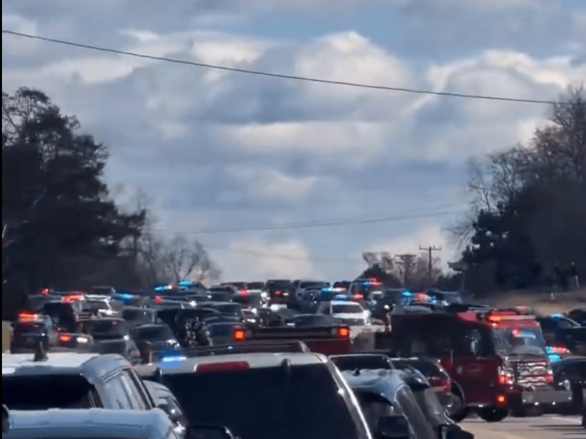 Police rush to scene as active shooter reported at synagogue in Michigan