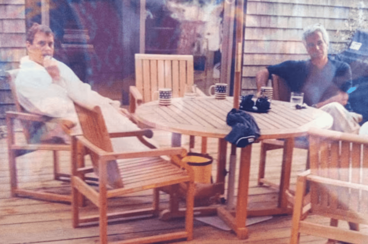 Andrew Mountbatten-Windsor, Lord Mandelson and Jeffrey Epstein's first known photograph together uncovered