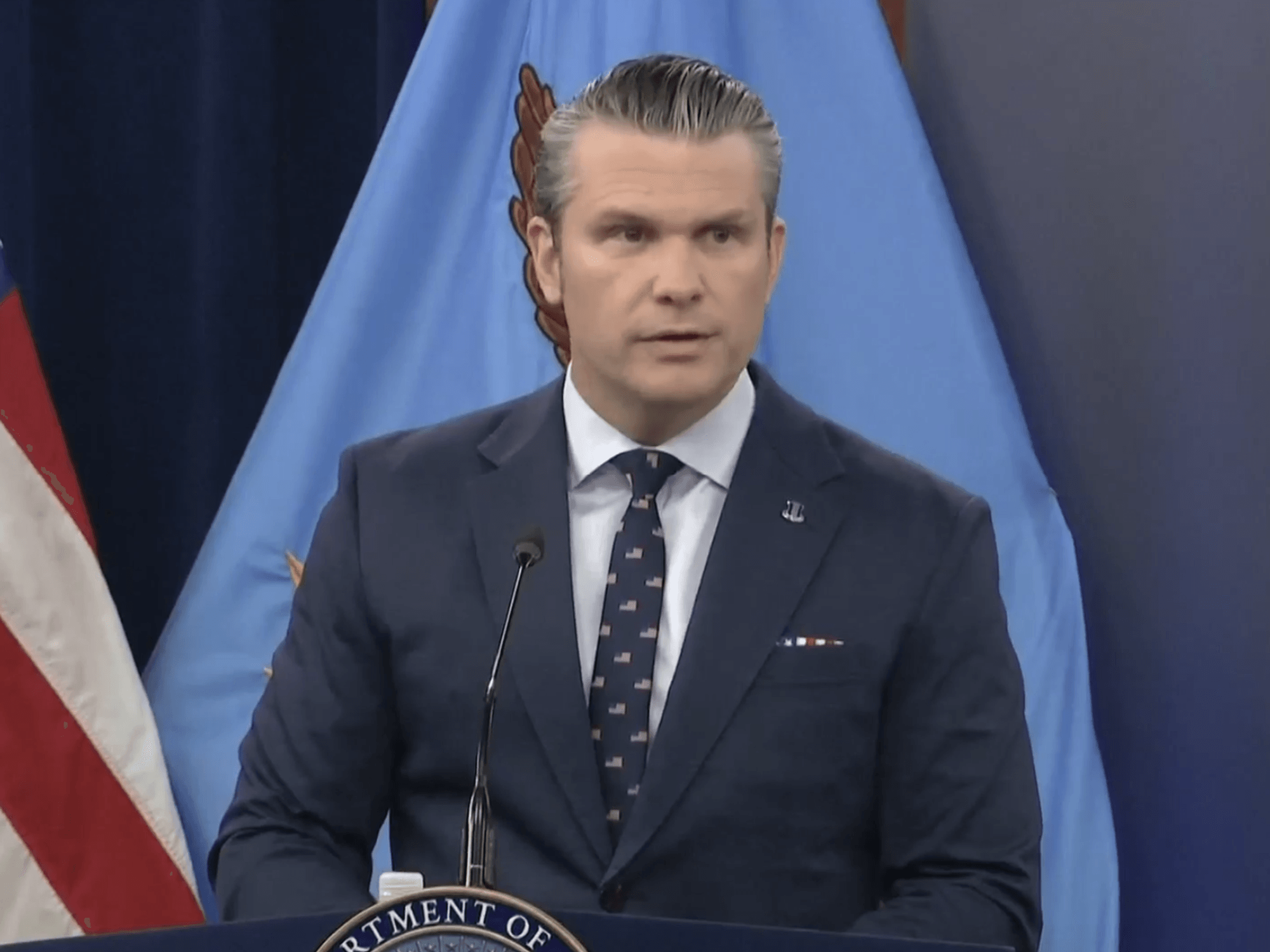 Pete Hegseth declares 'not-so-Supreme Leader' to be wounded and 'likely disfigured' after failure...