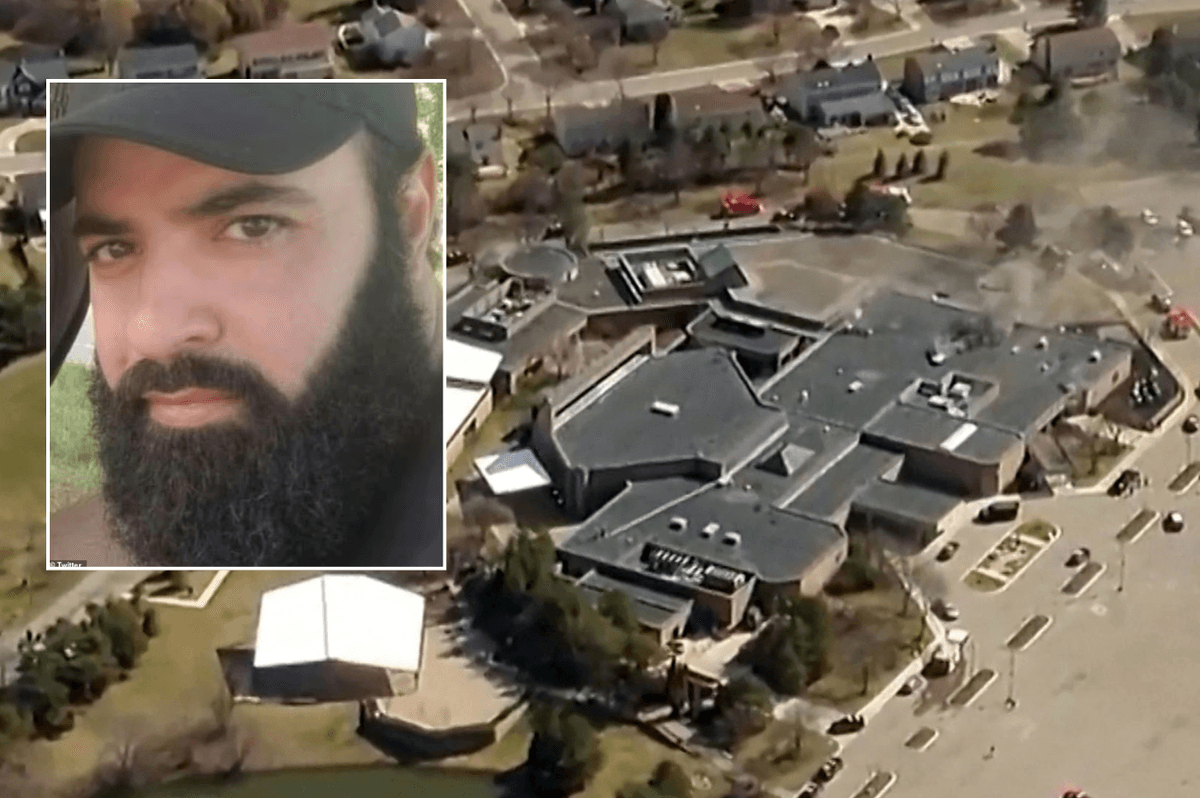 First photograph of Michigan synagogue gunman who tried to murder Jewish toddlers