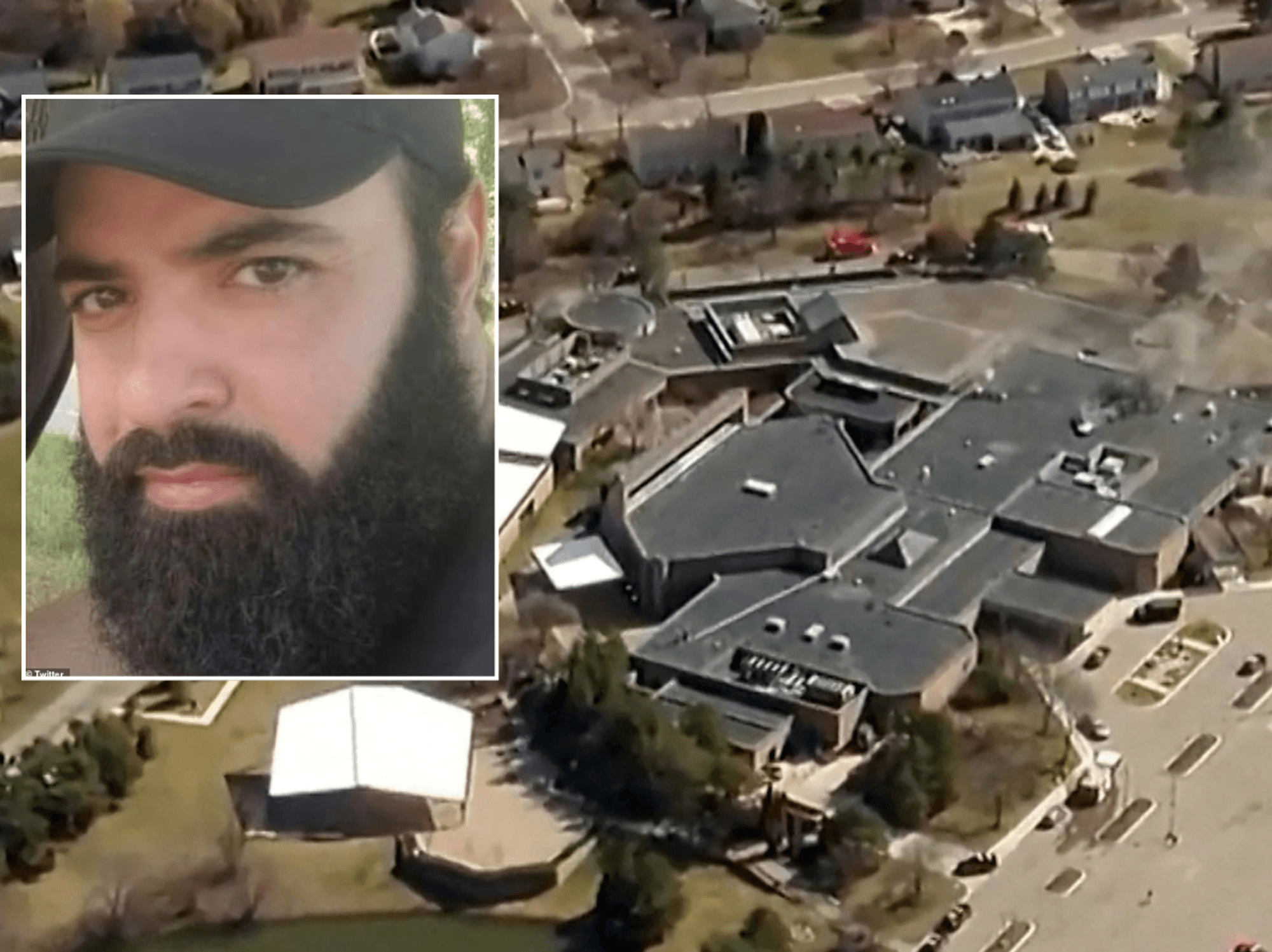 First photograph of Michigan synagogue gunman who tried to murder Jewish toddlers