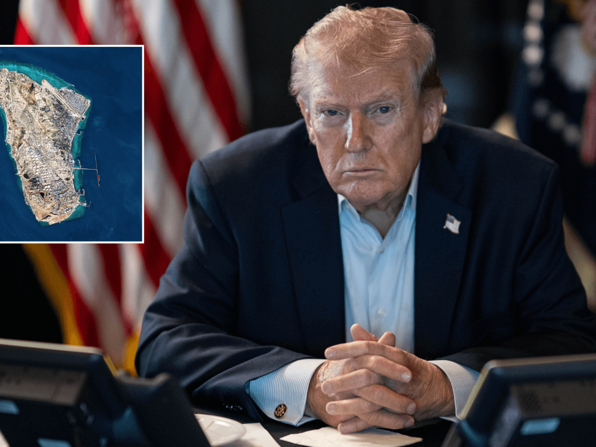 Donald Trump unleashes ‘most powerful bombing raids in Middle East history’ on Iran’s ‘Forbidden Island’