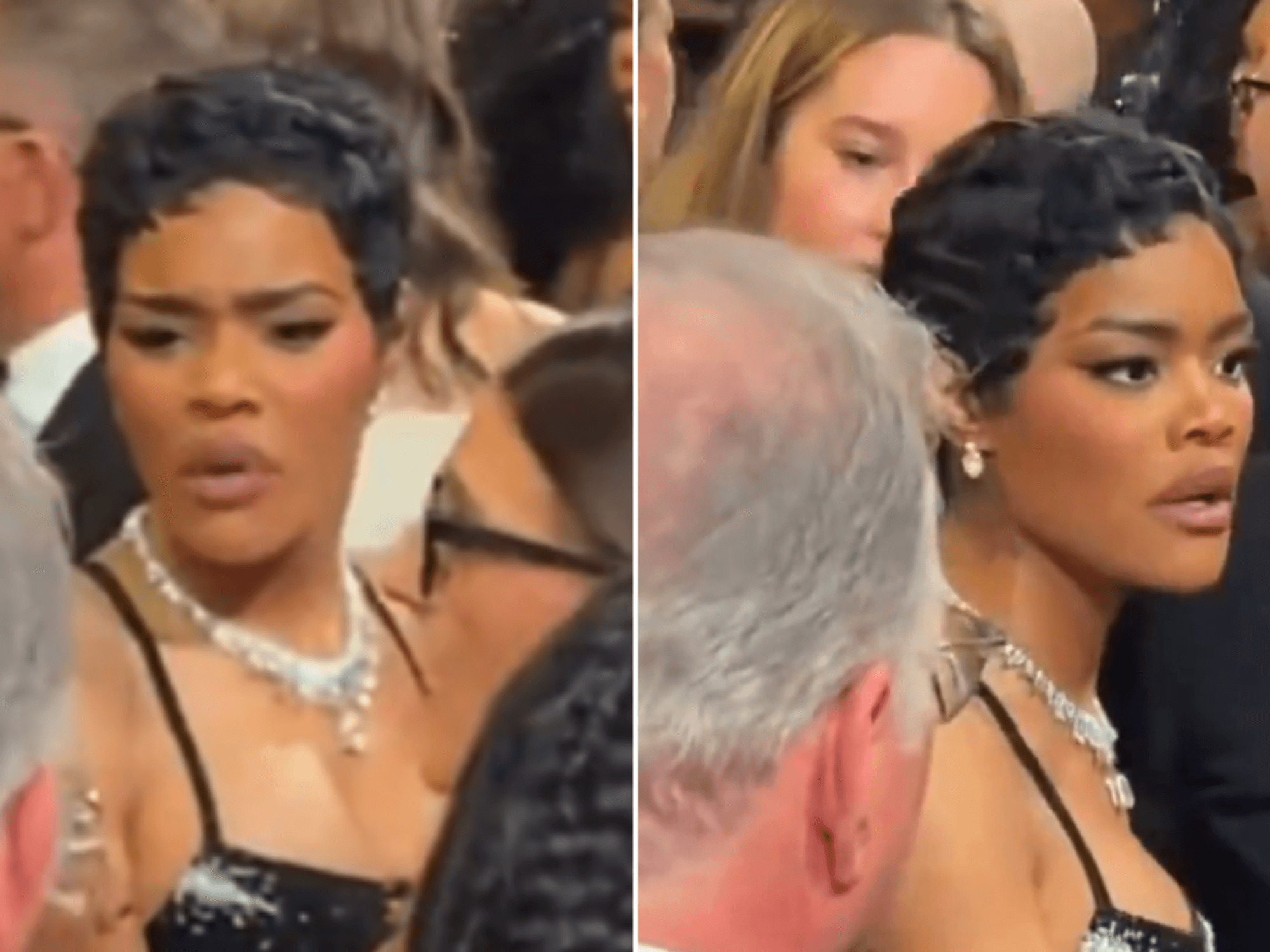 One Battle After Another star Teyana Taylor confronts man at Oscars for 'touching her' - 'Put his...