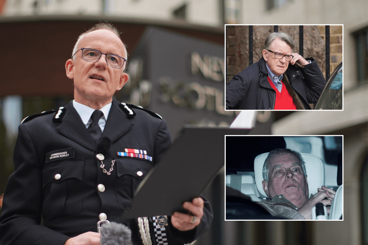 Met Police chief urges US to expedite release of unredacted Epstein files amid Andrew and Mandelson probes