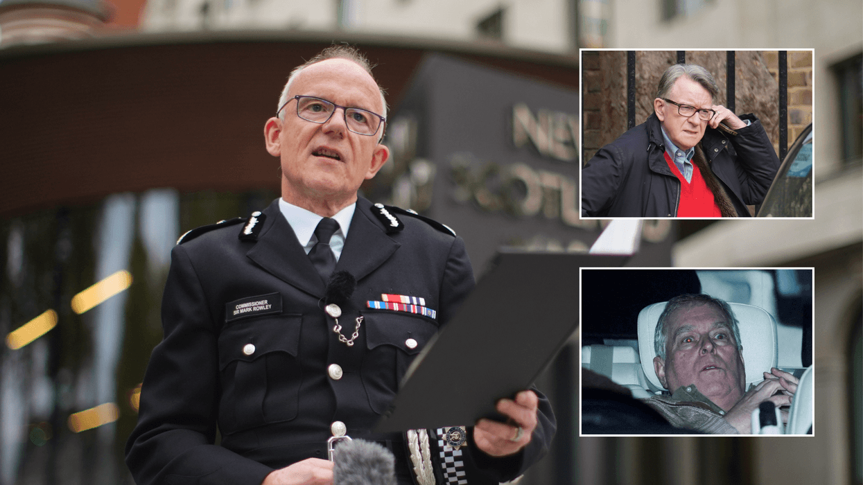 Met Police chief urges US to expedite release of unredacted Epstein files amid Andrew and Mandelson probes