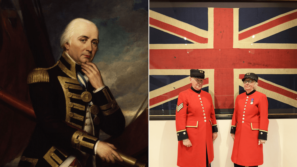 Museums launch bid to save Union Jack which flew at Battle of Trafalgar from leaving Britain forever