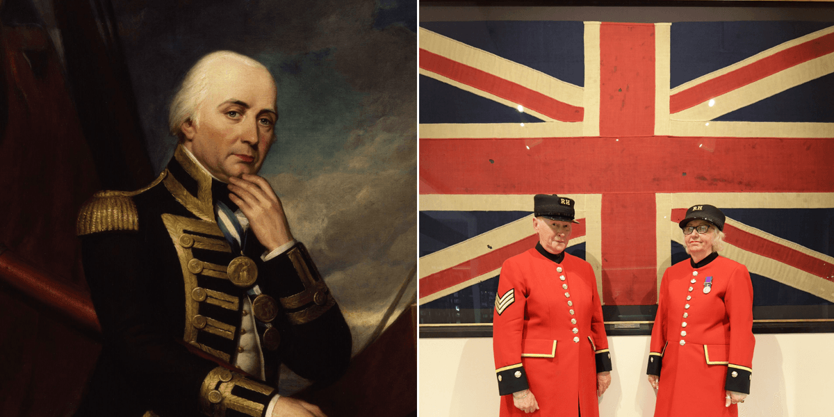 Union Jack which flew at Battle of Trafalgar could be saved from leaving Britain as musems launch historic bid Union Jack which flew at Battle of Trafalgar could be saved from leaving Britain as musems launch historic bid