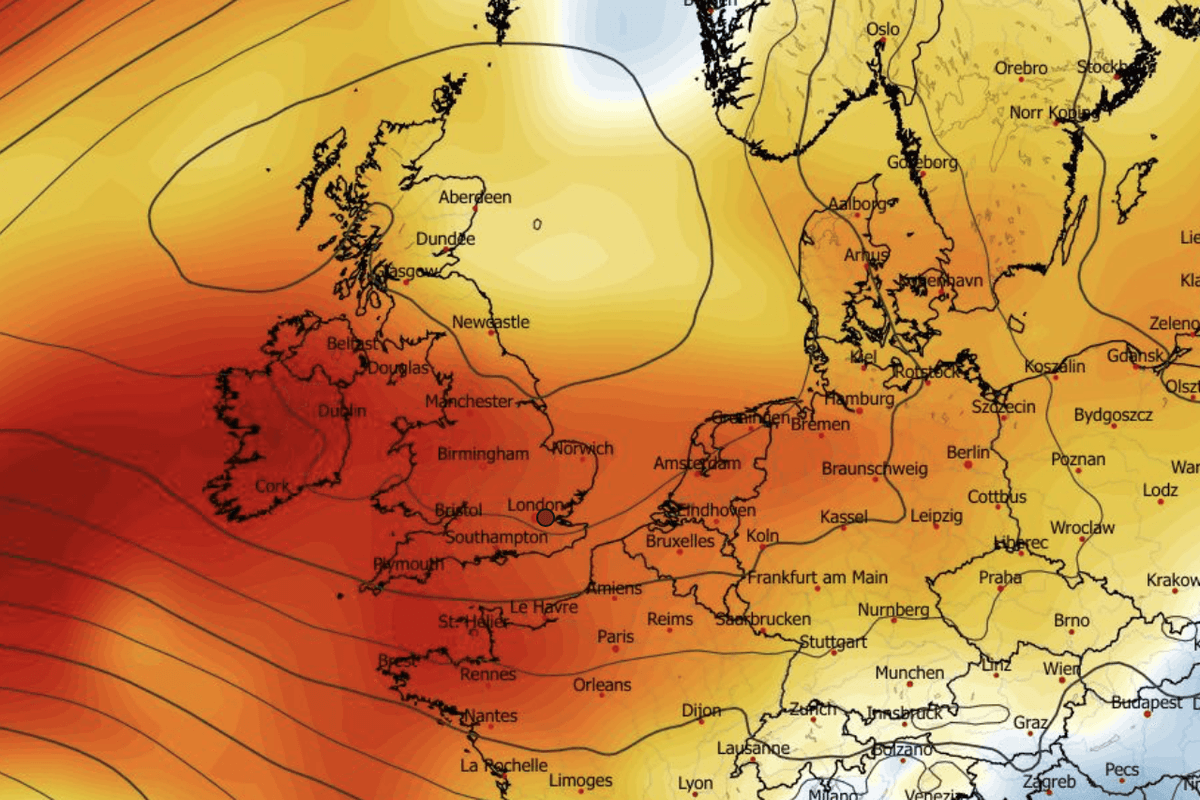 Temperatures above average for mid-March as warm plume sweeps through UK