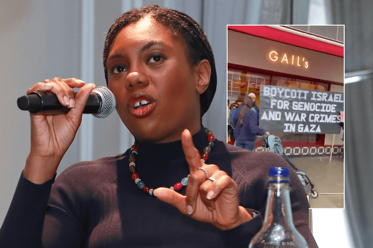 Kemi Badenoch brands Guardian article 'disgusting' after it claimed Gail's bakery opening near Palestinian cafe is 'heavy-handed aggression'