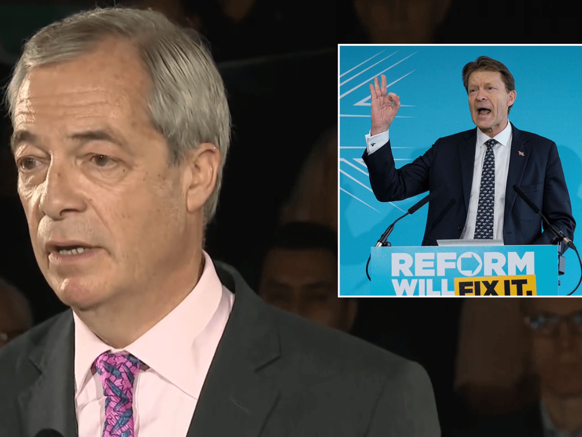 Nigel Farage insists Richard Tice 'obeyed the law' after Reform UK's deputy avoided £600,000 in tax