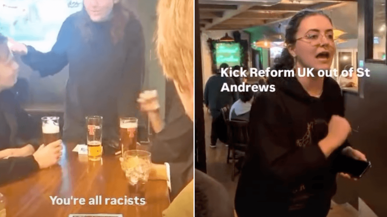 Scottish University urged to act after students berated Reform UK supporters at pub social