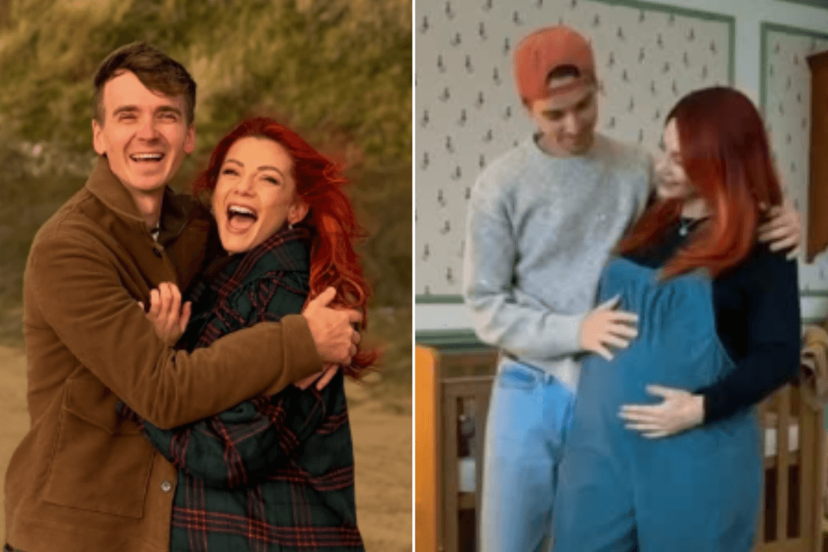 Joe Sugg and Dianne Buswell share first glimpse of baby boy as congratulations pour in from BBC Strictly stars