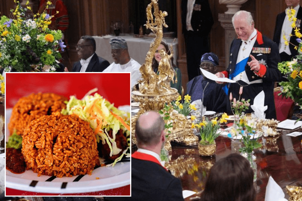 King Charles refuses to crown Nigeria for producing 'best Jollof rice'