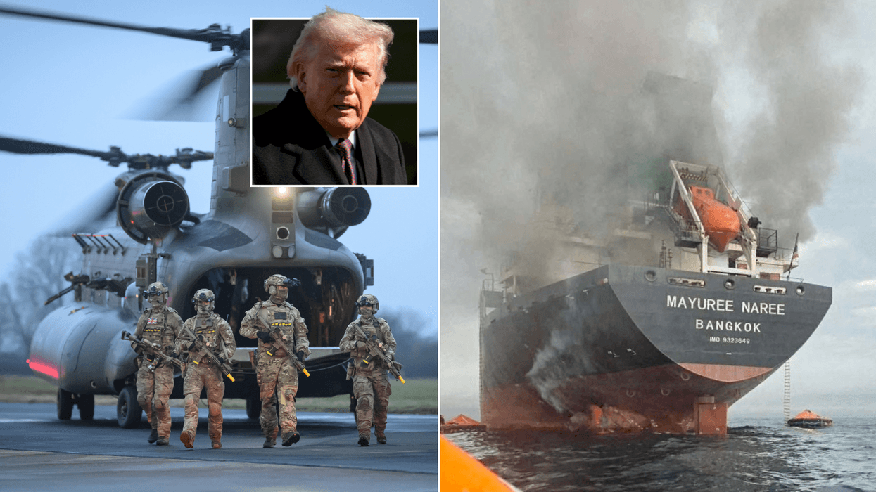 Crack British military team rushes to US to help Donald Trump reopen vital Strait of Hormuz
