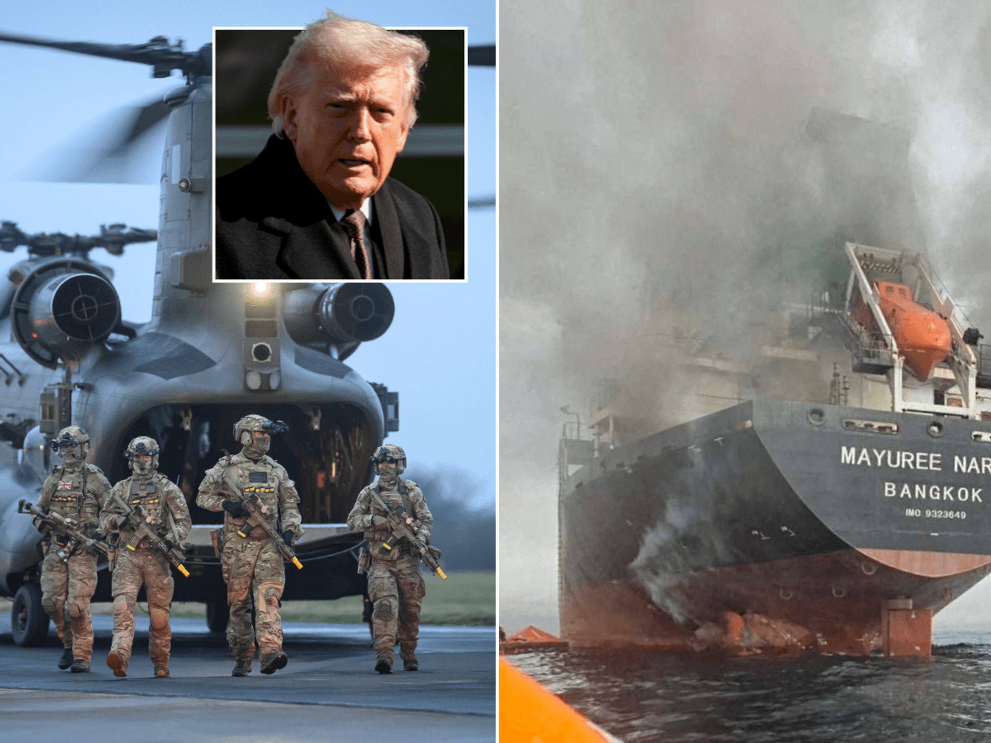 Crack British military team rushes to US to help Donald Trump reopen vital Strait of Hormuz
