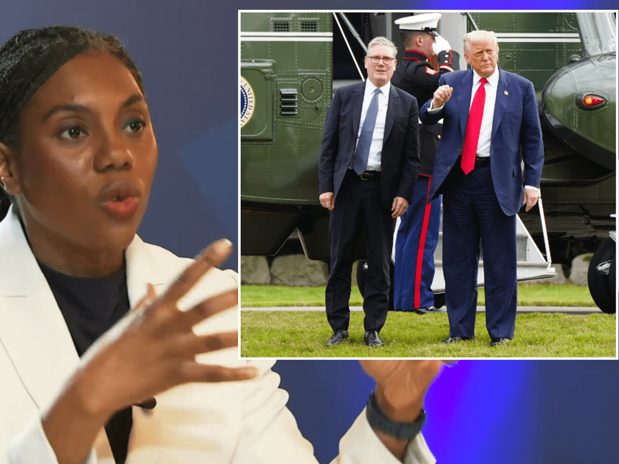 Kemi Badenoch takes aim at Keir Starmer and Donald Trump: 'Britons have had enough of childish spat'