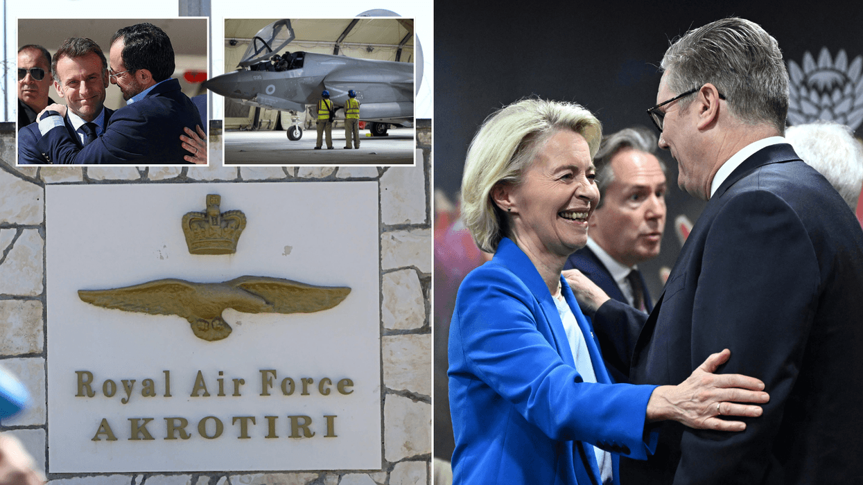 EU backs Cyprus after it demands Chagos-style talks on 'colonial' RAF bases