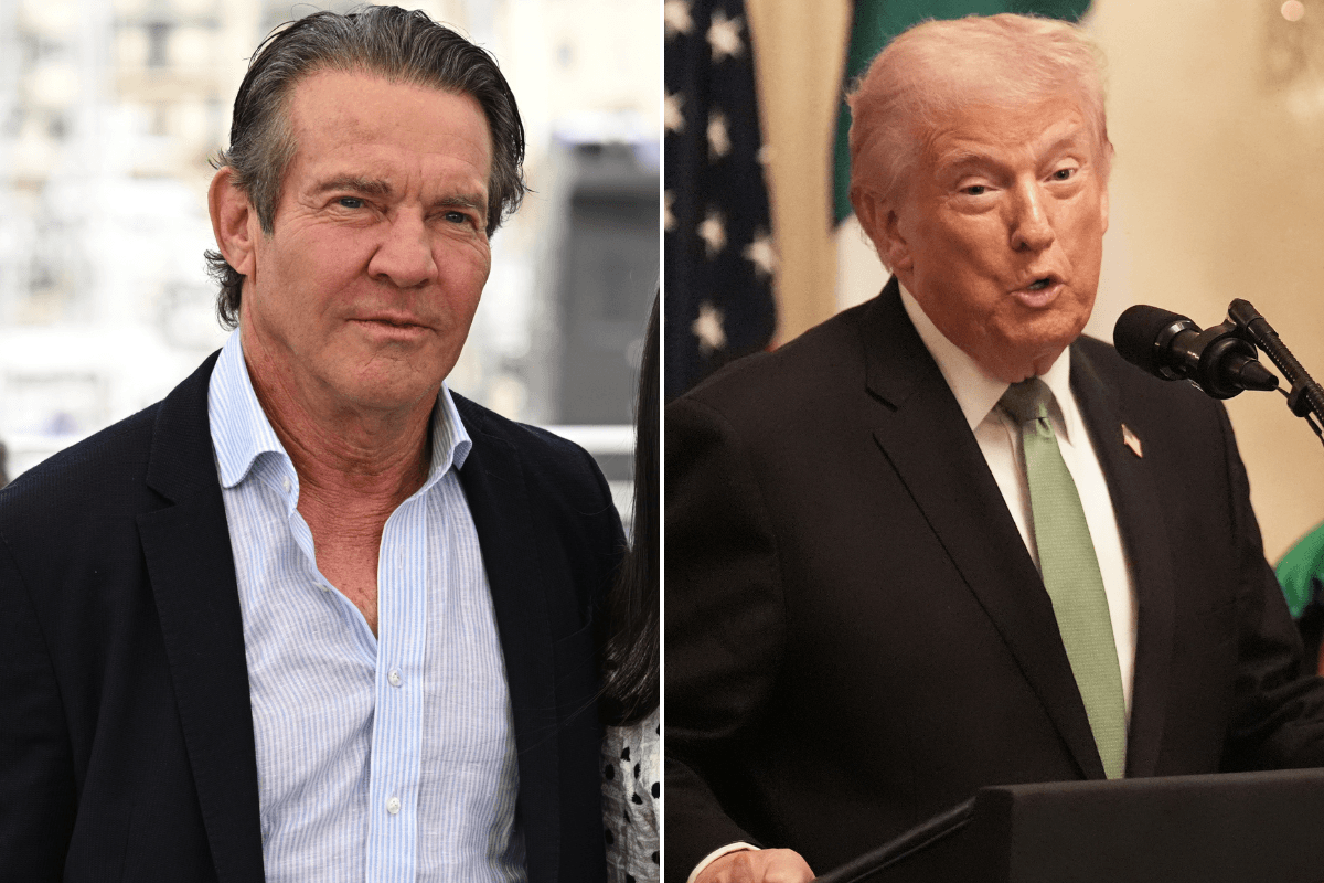 Dennis Quaid rips into modern Hollywood over 'double standards' as he hits out at mainstream's Donald Trump criticism