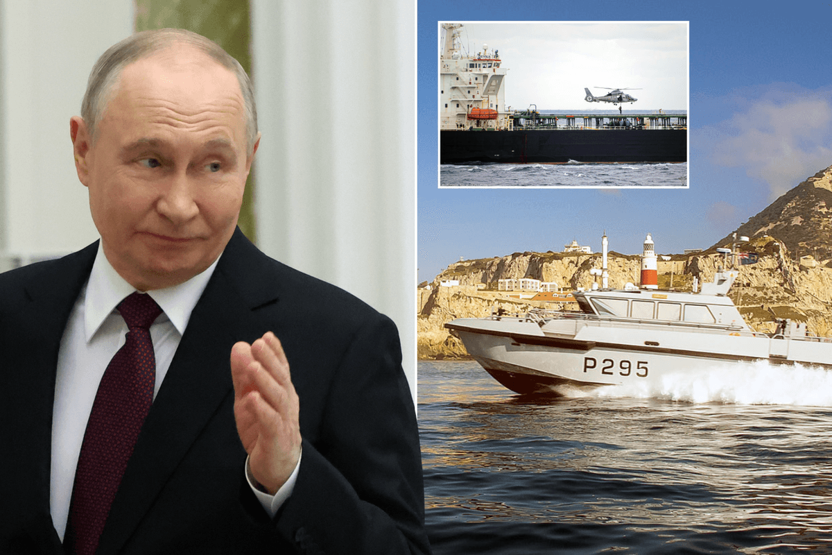 Royal Navy sends its smallest patrol boat to help seize hulking Russian mega-tanker