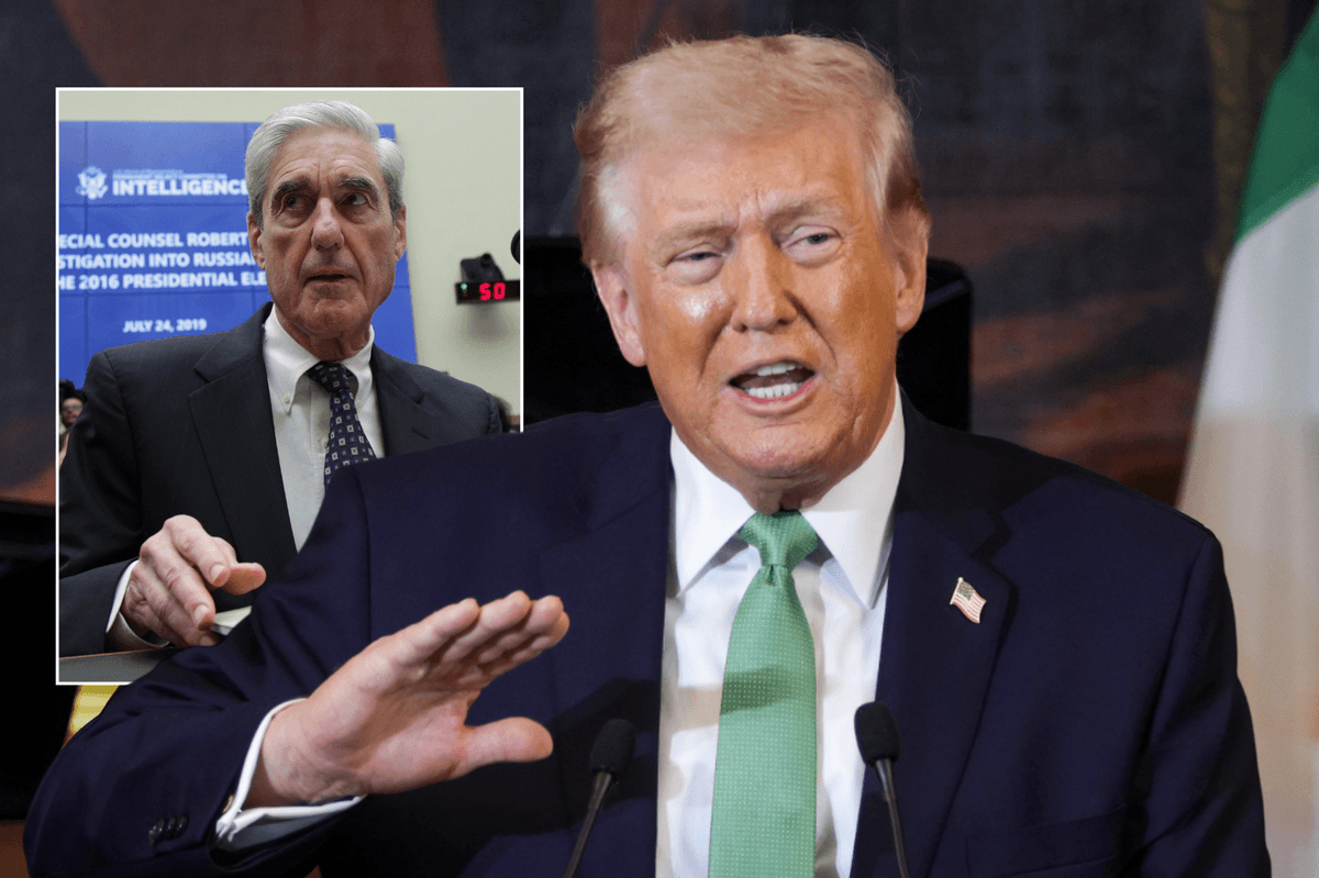 Donald Trump says he's 'glad' Robert Mueller is dead after accusing ex-FBI chief of 'hurting innocent people' with Russia report